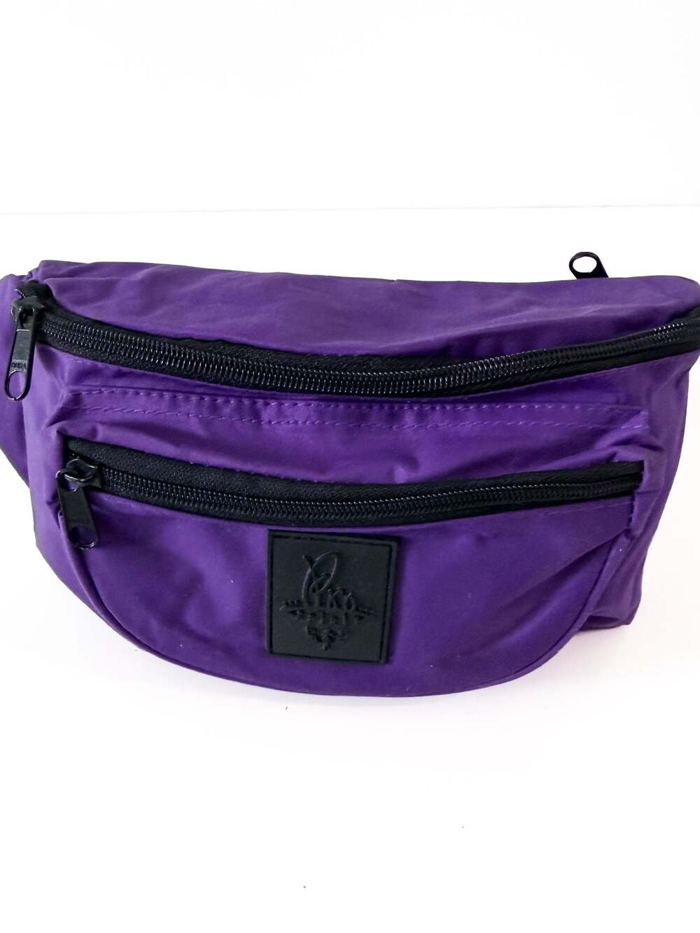 Vintage Pro Spirit Purple Multi-Pocket Nylon Fanny Pack Belt Bag